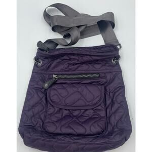 Columbia Purple Quilted Purse Crossbody Bag Outdoor Active